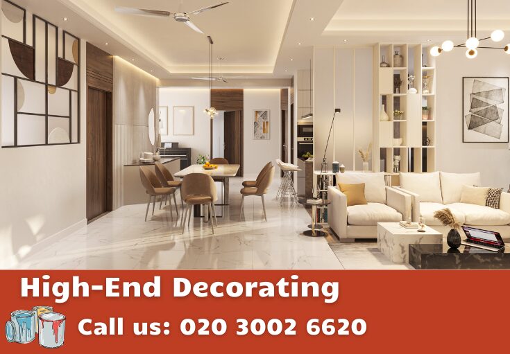 high-end decorating Merton
